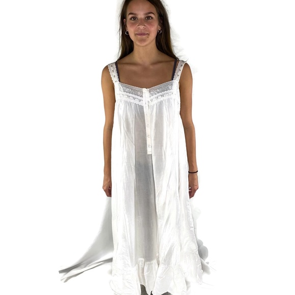 Cotton Lace Night Gown | Poshmark